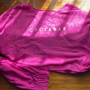 CycleBar x Free People Movement Crop Sweatshirt